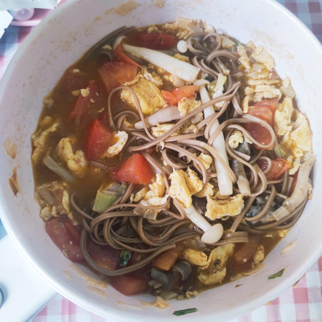 恨不得抱着锅舔的番茄鸡蛋面