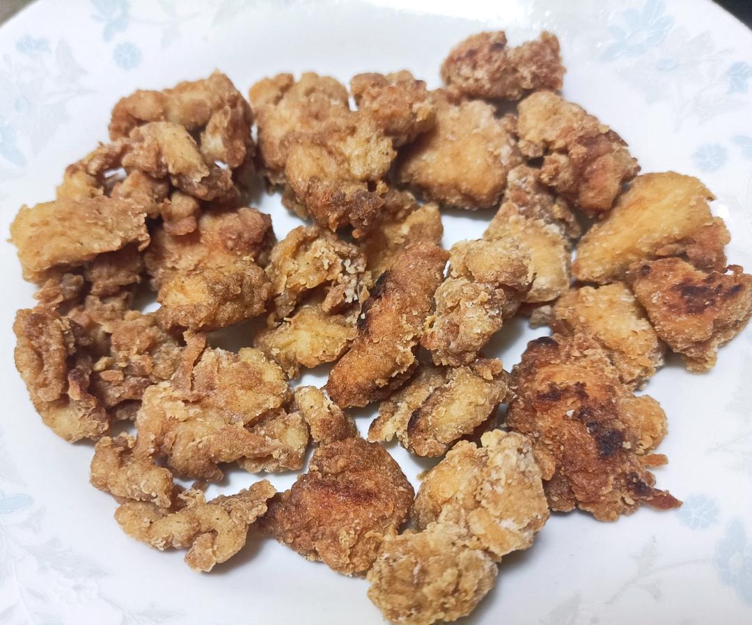 嫩而不柴的鸡胸肉炸鸡块