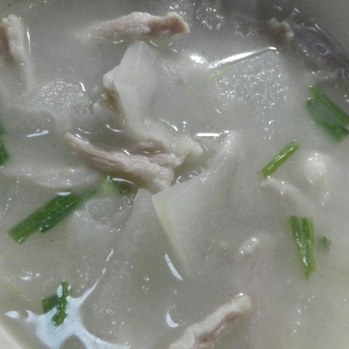 咸肉冬瓜汤