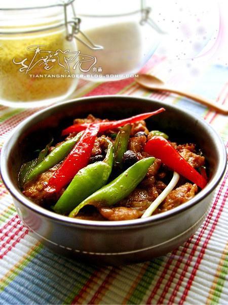 农家小炒肉的做法