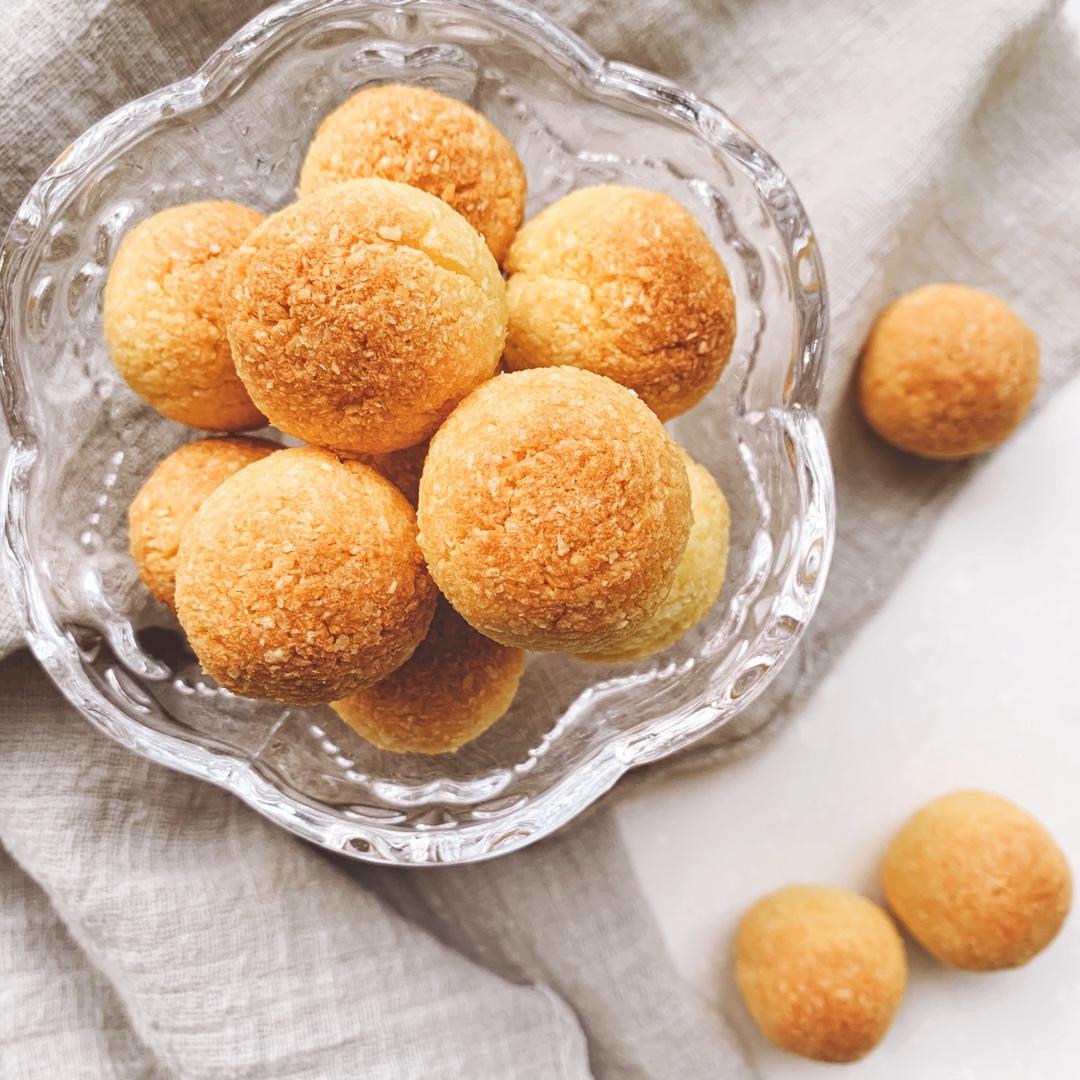 椰蓉球（消耗蛋黄版）🌝