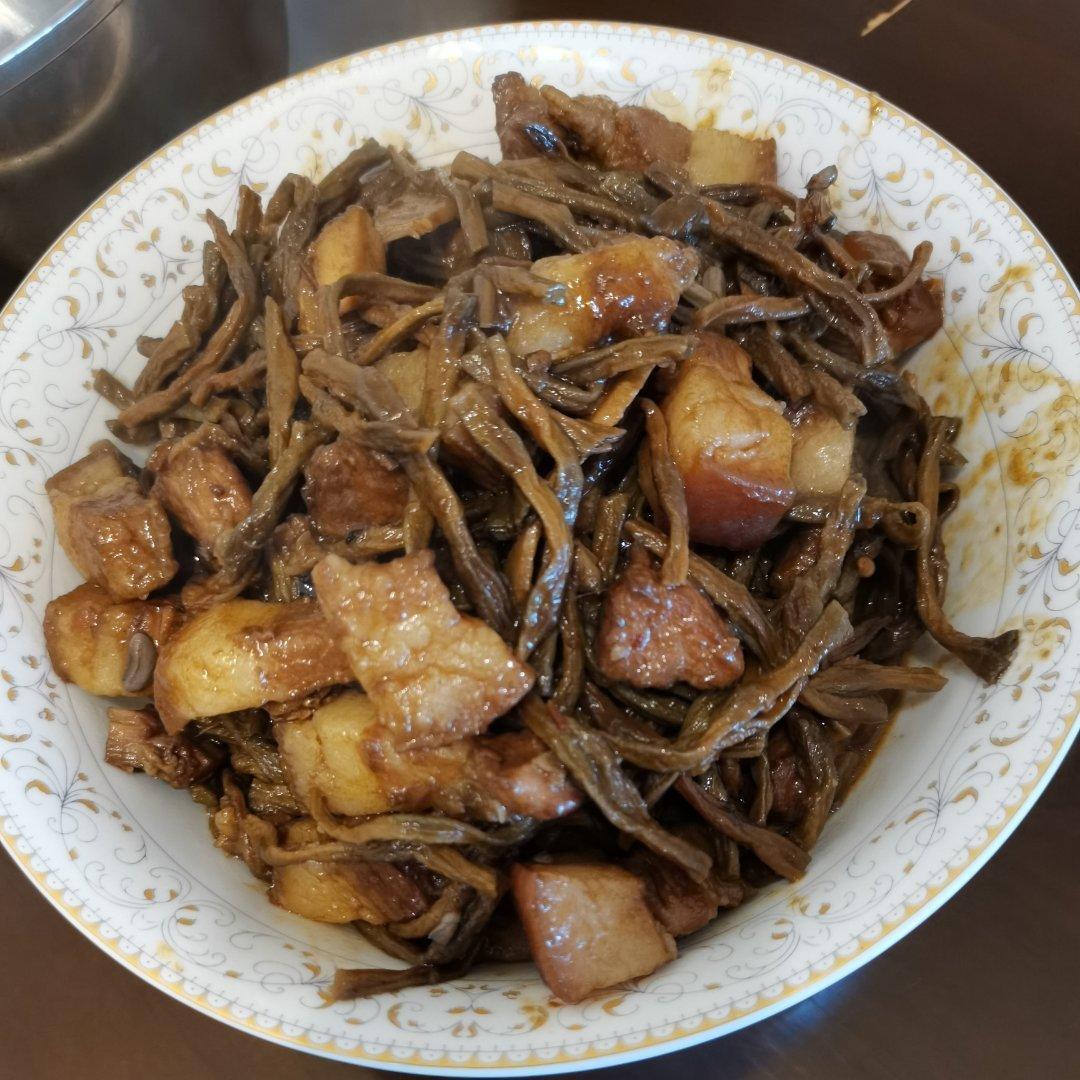 干豆角红烧肉