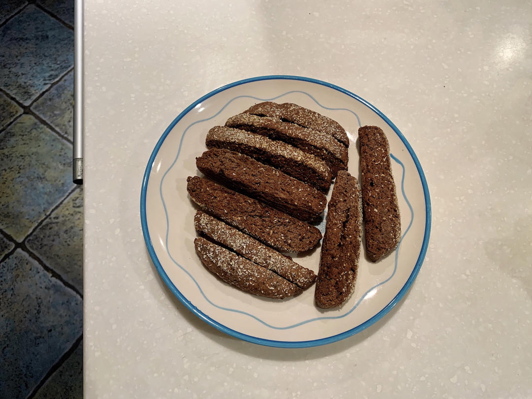 香蕉奇亚籽脆饼