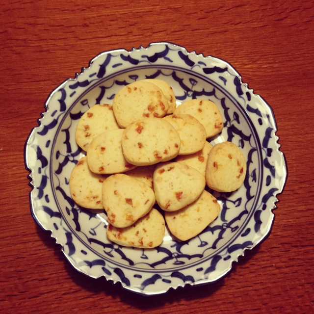糖渍橙皮小饼干