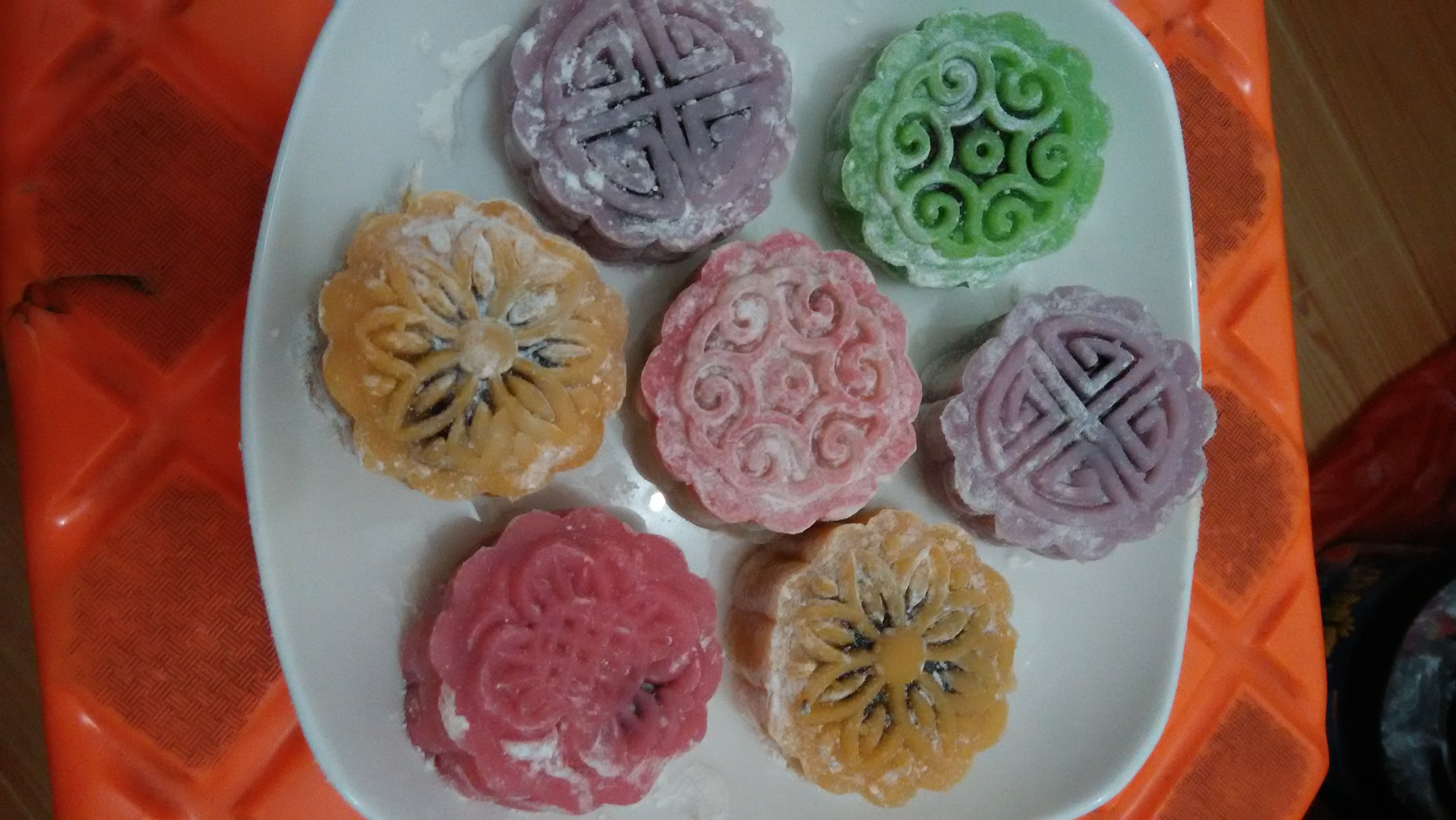 《Tinrry下午茶》冰皮月饼（奶黄馅）