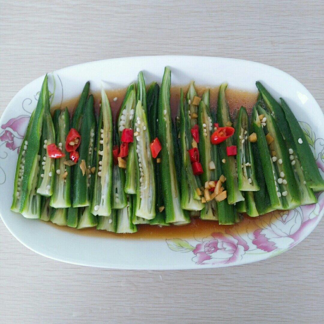 蒜蓉秋葵