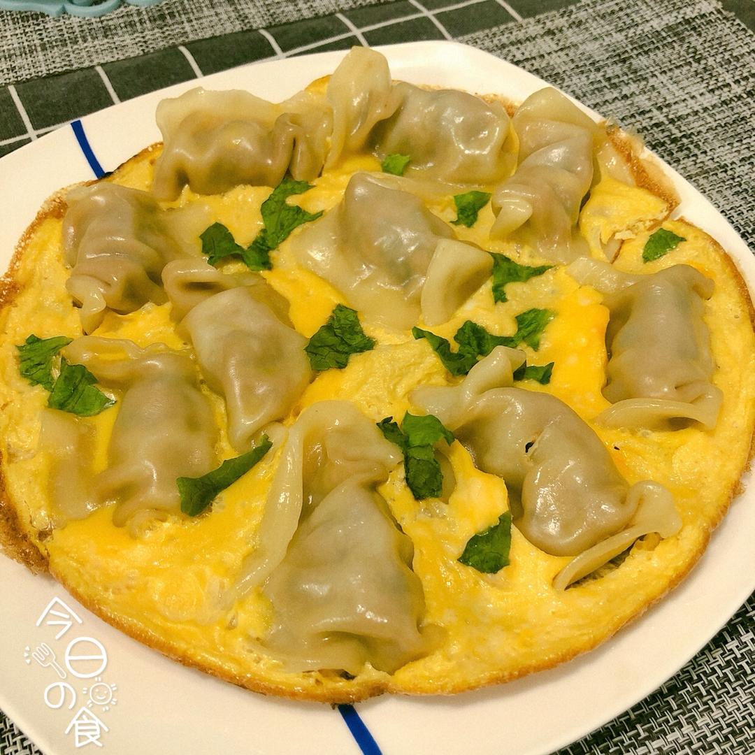懒人快手抱蛋煎饺
