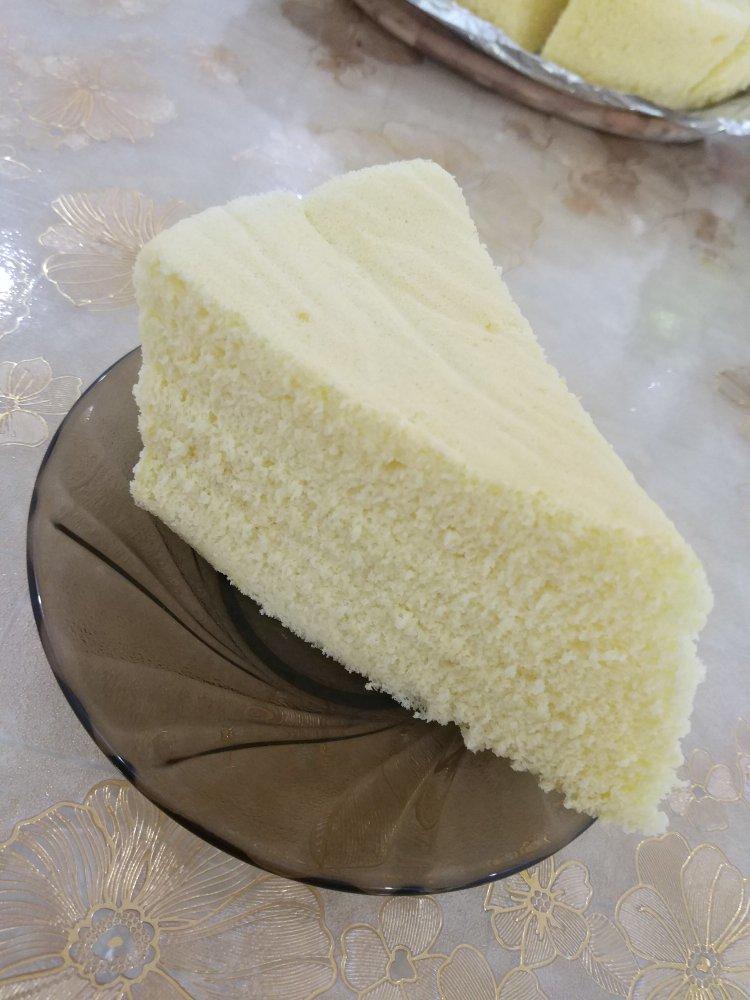 零失败戚风蒸蛋糕（8寸）可做蛋糕胚（另附红丝绒蒸蛋糕做法）