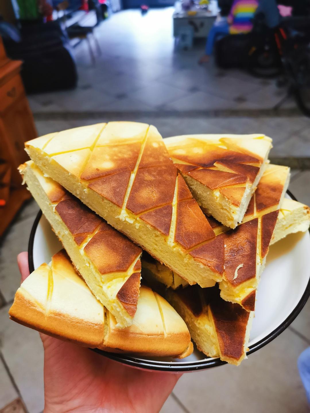 内蒙特色美食背锅子烙饼