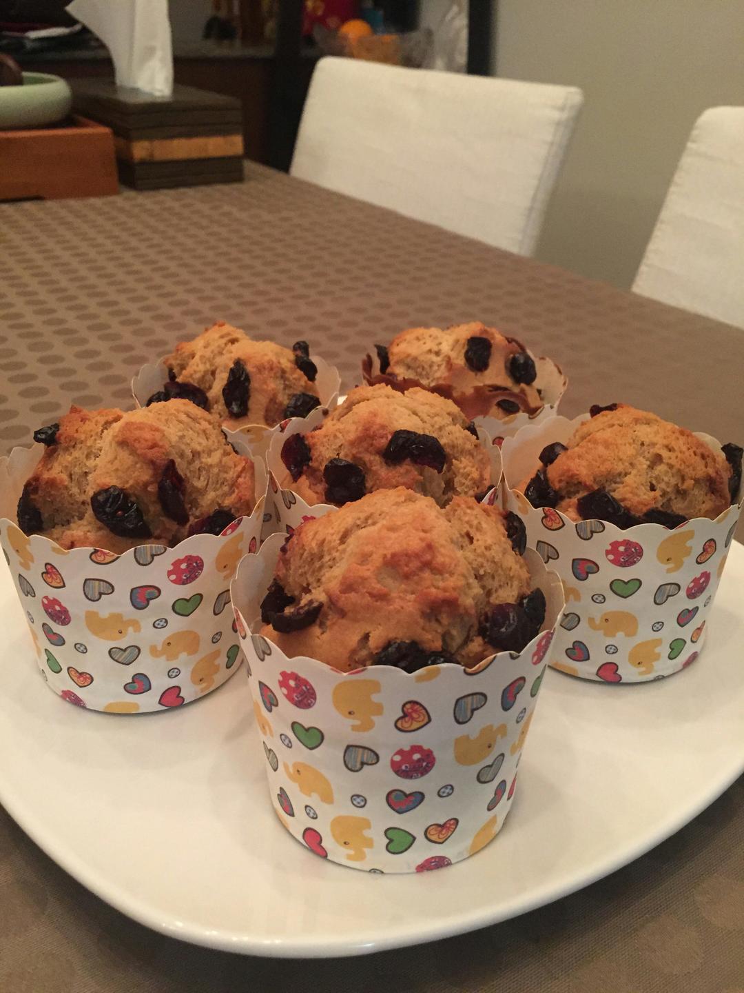 香气扑鼻的杏仁麦芬muffin