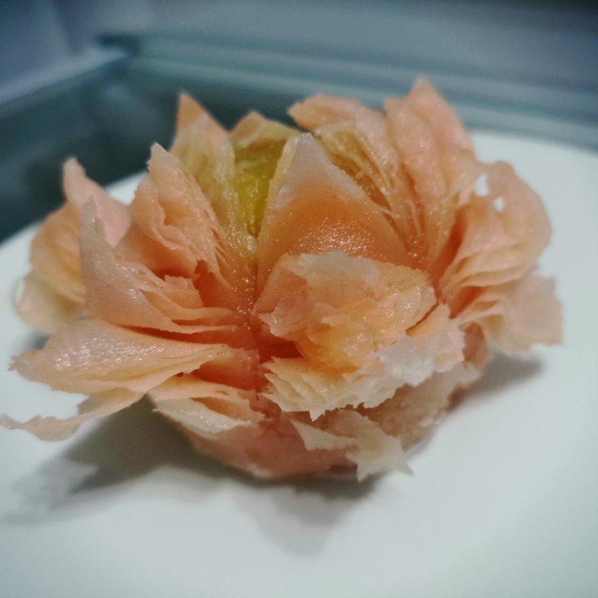 【荷花酥】没有烤箱，也能做出以假乱真的点心！