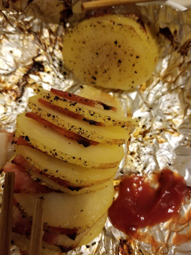 培根风琴烤土豆