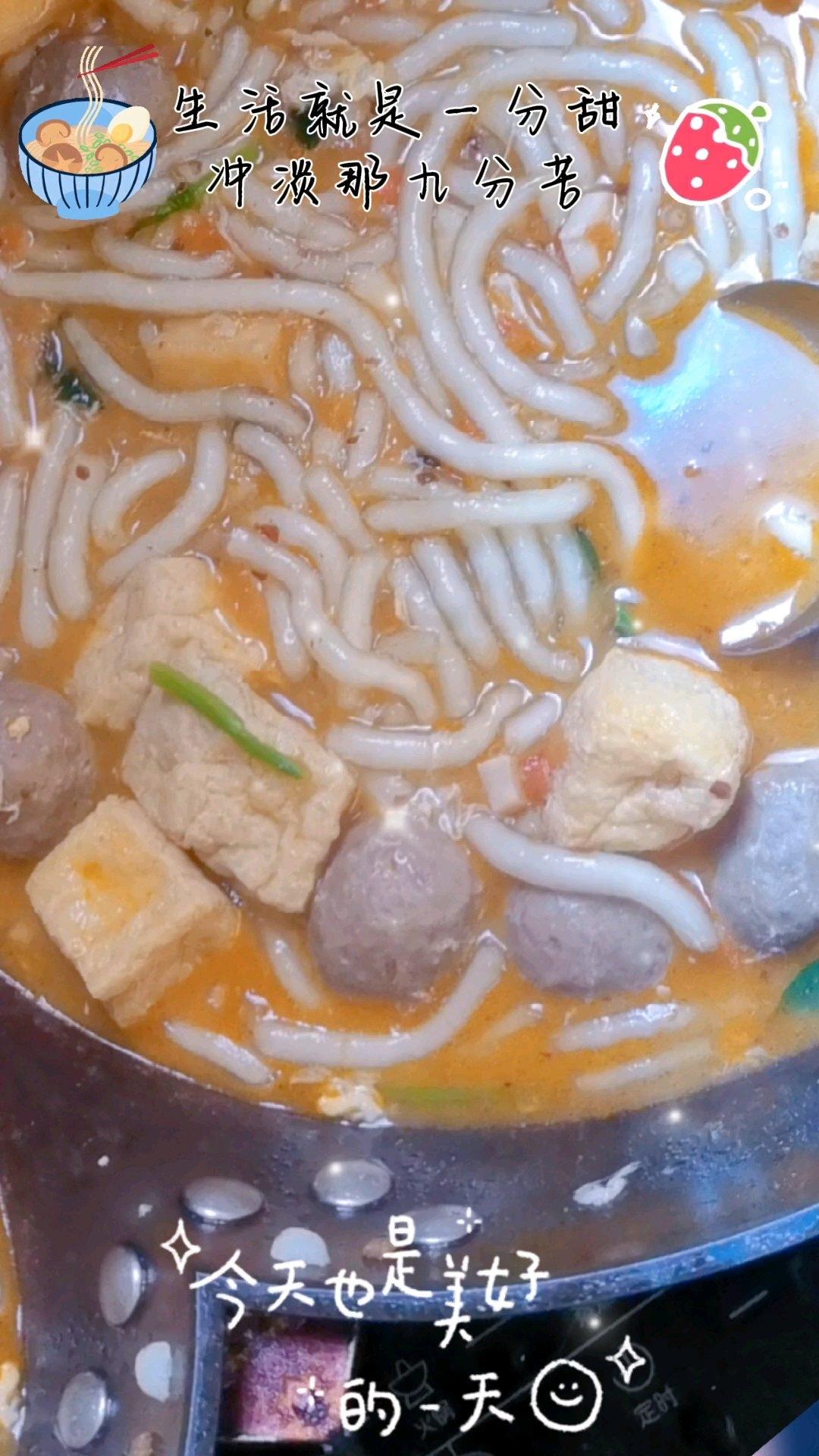 番茄🍅火锅土豆粉｜酸辣开胃超级好吃😋