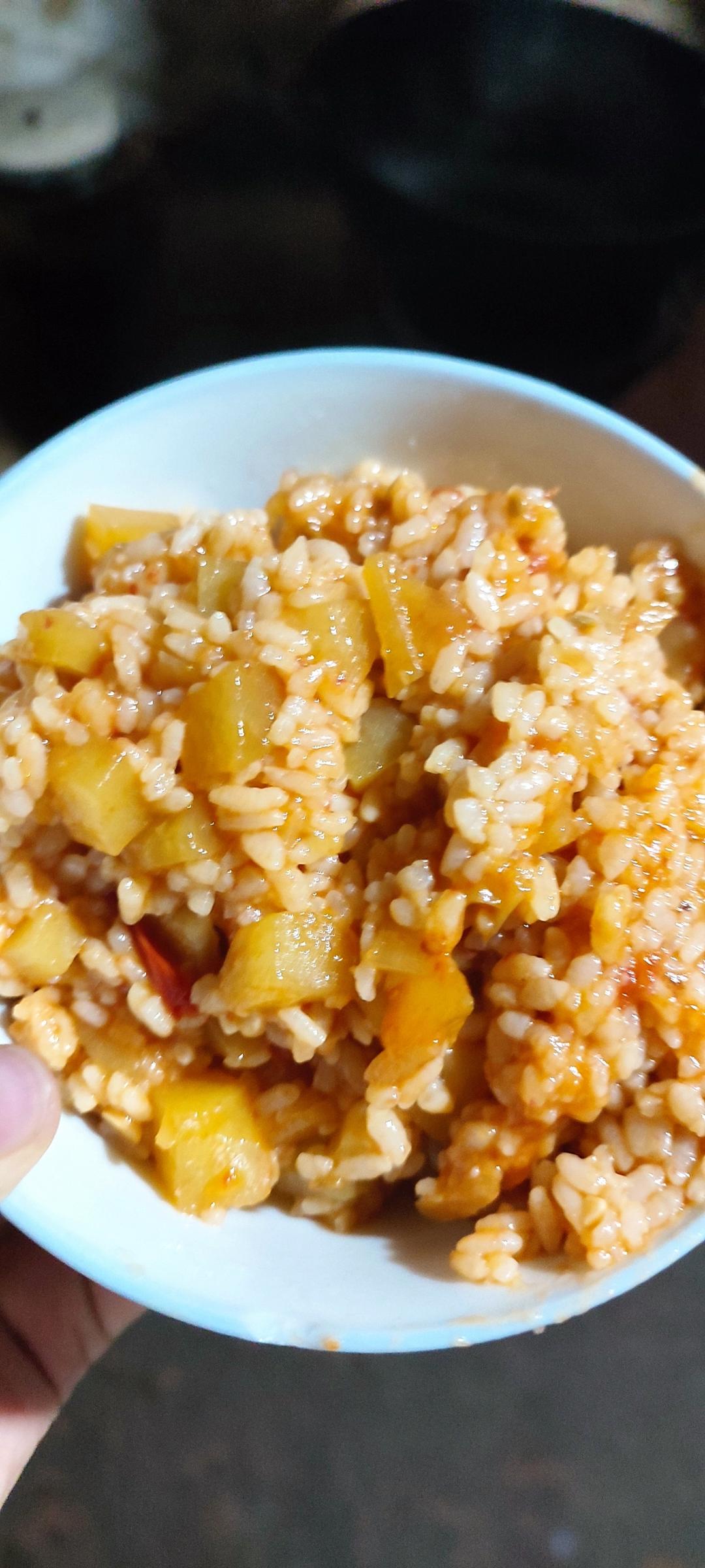 超级简单的西红柿烩饭