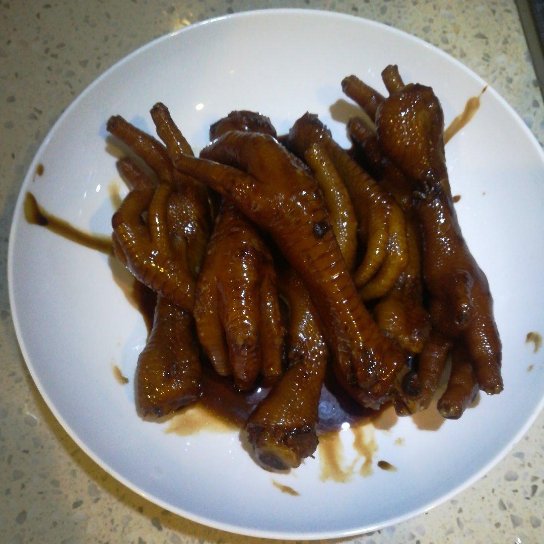 秘制红烧鸡爪