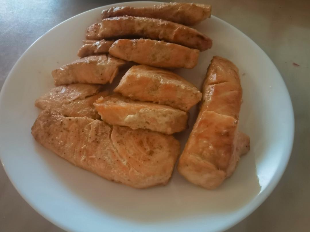 快手香煎三文鱼