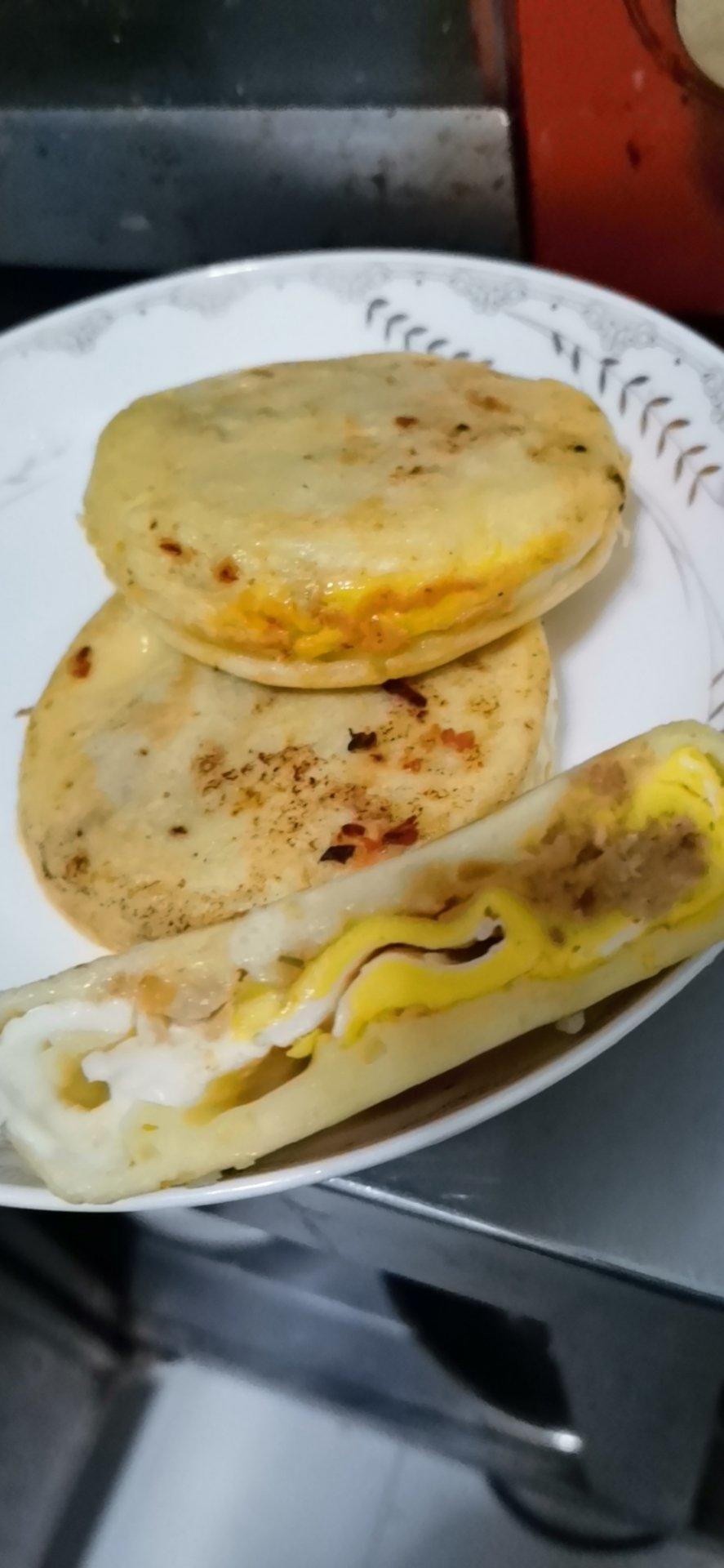 秒杀路边摊的鸡蛋汉堡