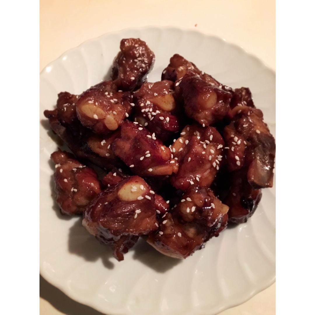 懒人版糖醋排骨