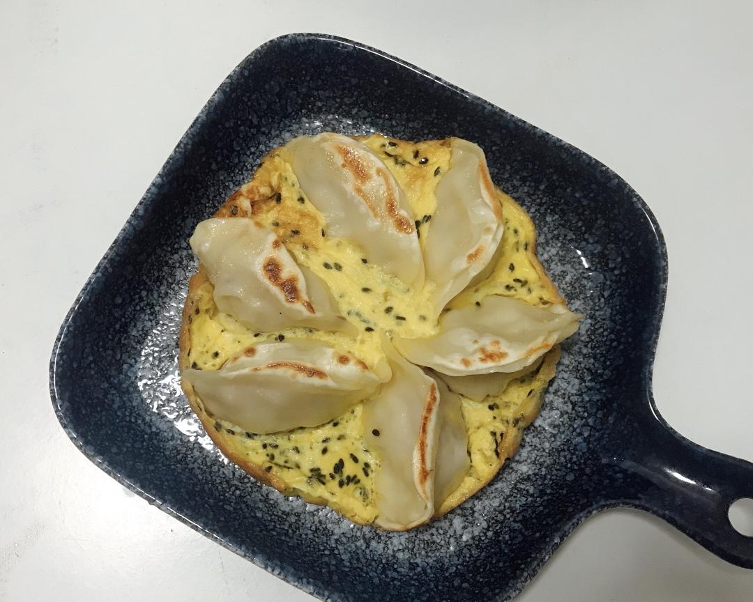 懒人快手抱蛋煎饺