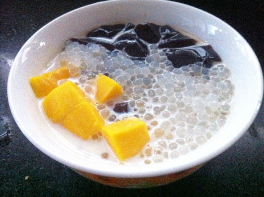 芒果牛奶西米露