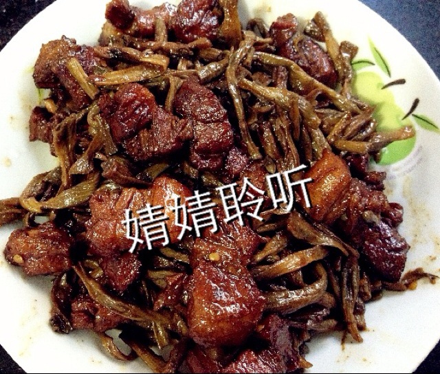 干豆角烧肉