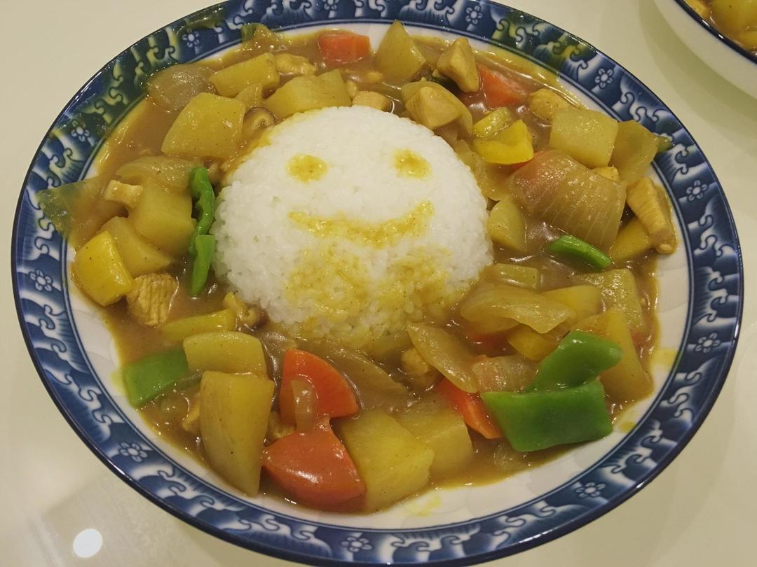 咖喱鸡肉饭（营养）