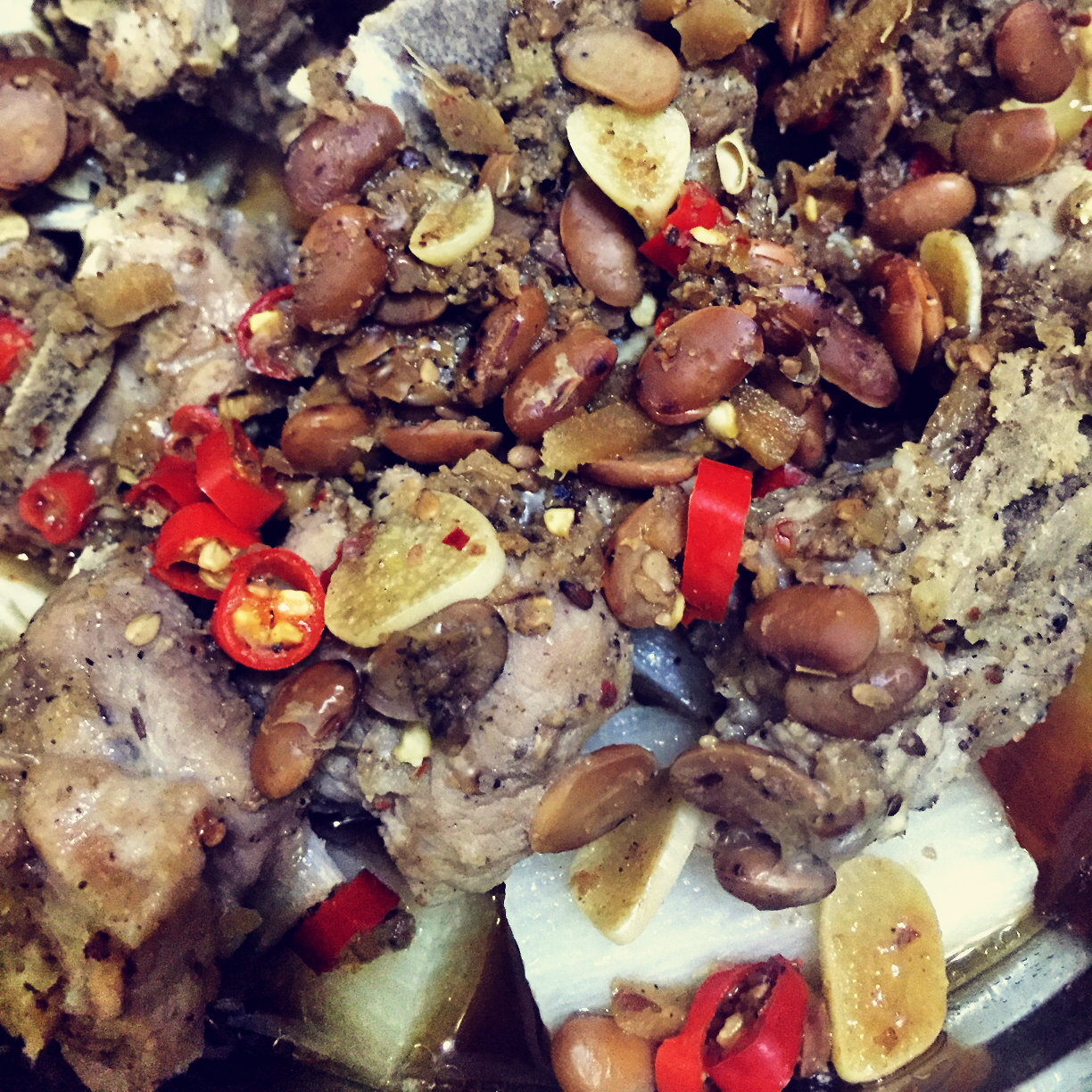 豉椒蒸土豆排骨