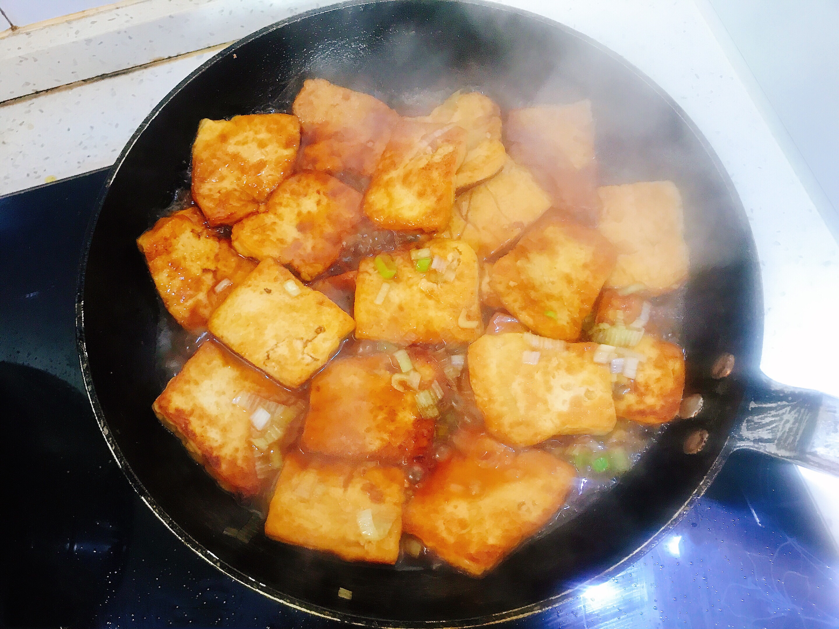 五分钟香煎豆腐的做法 步骤4