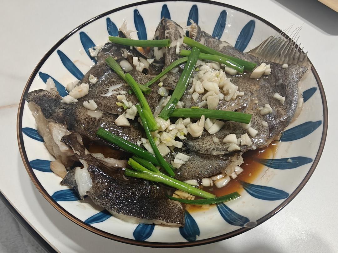 蒸鸦片鱼头（同鱼身做法一样）