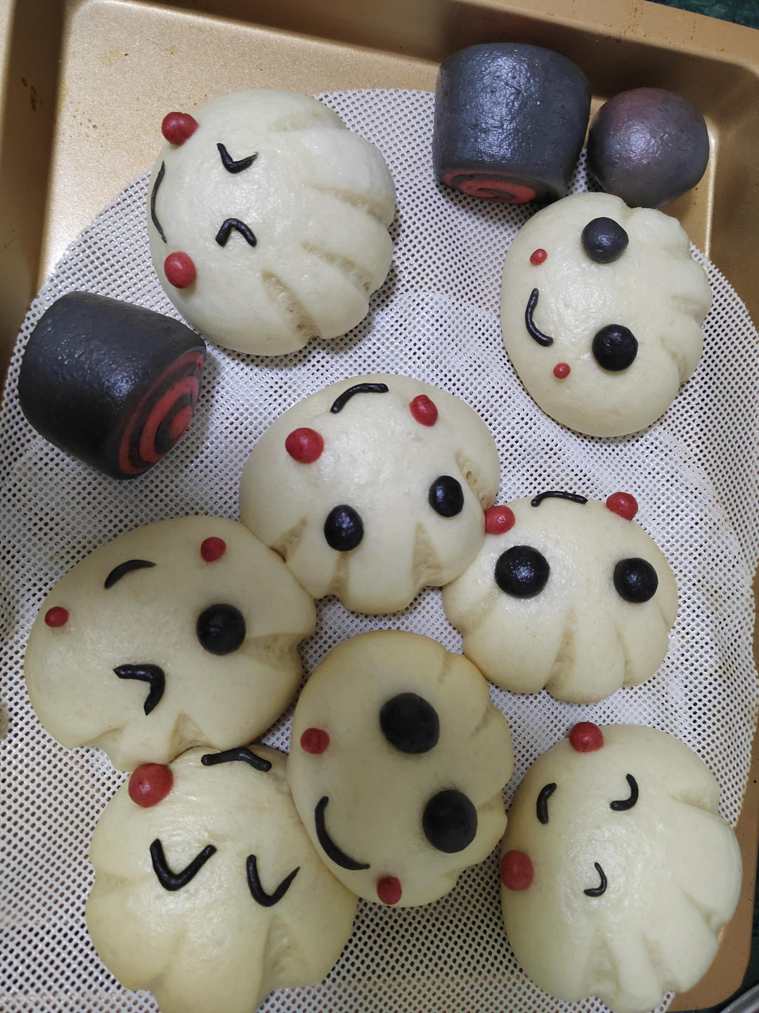 奶香造型馒头（云朵）