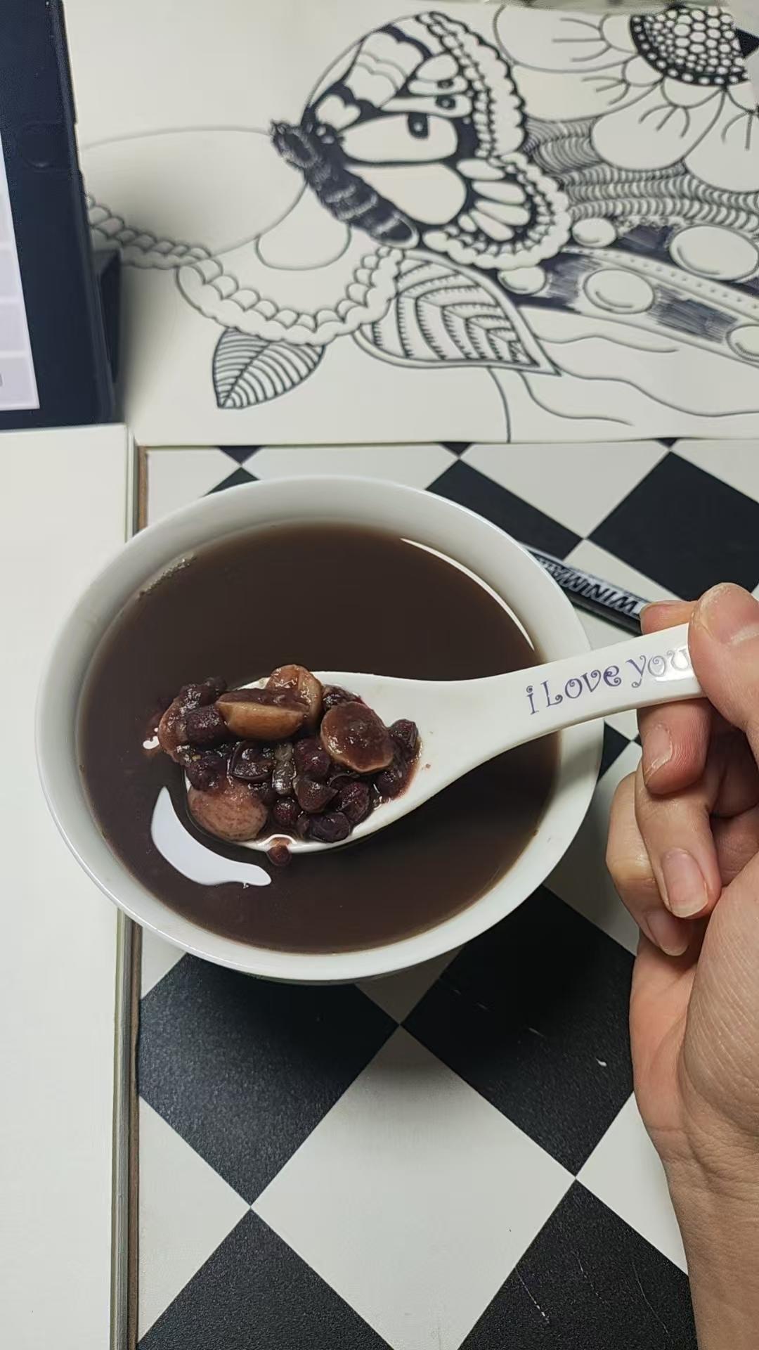 红豆莲子羹