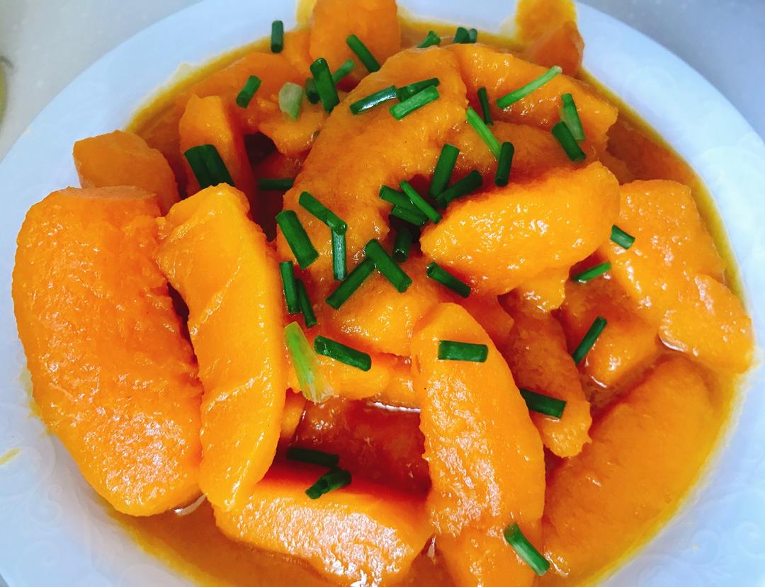 kiwar做的清炒南瓜