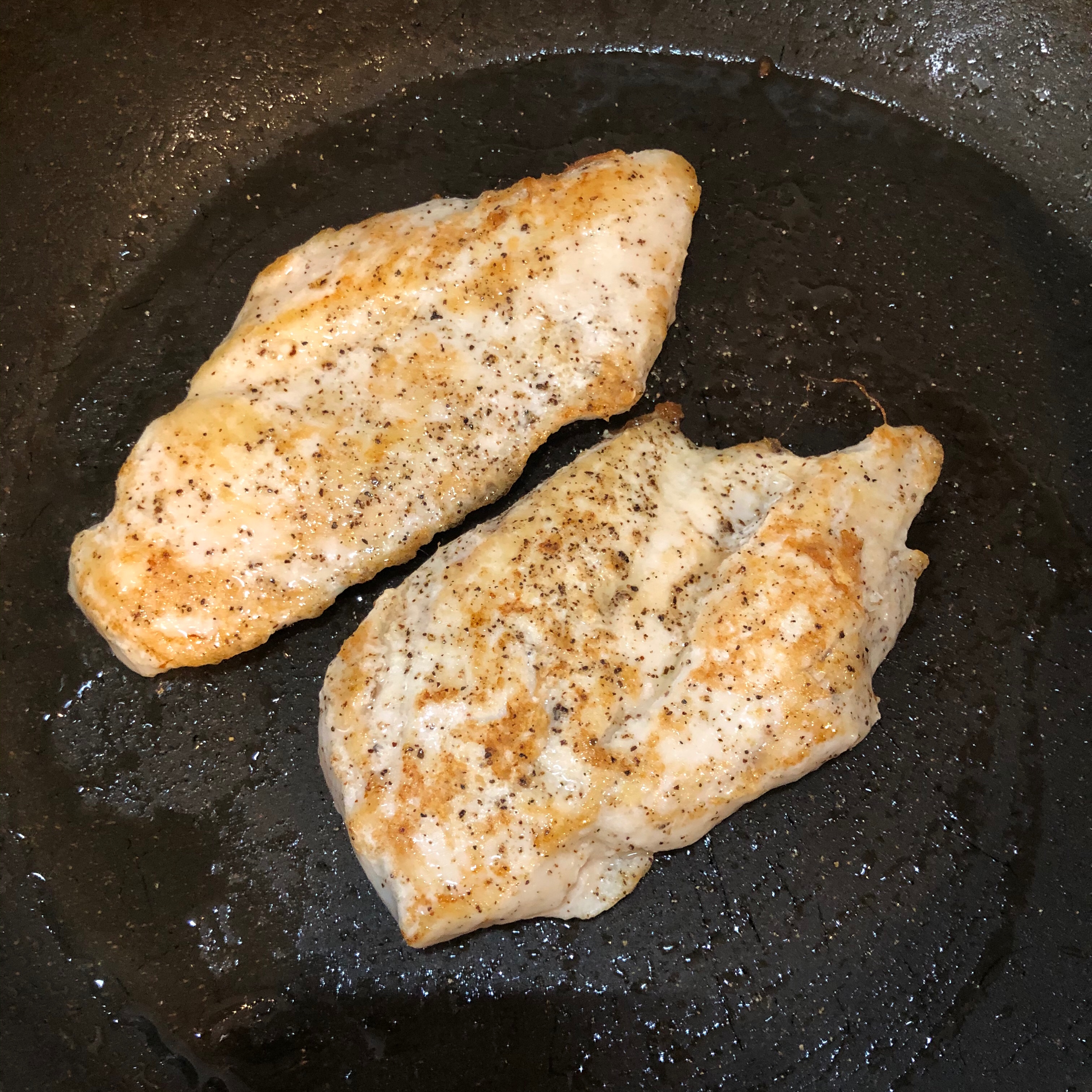 减脂餐 💪香煎鸡脯肉多种做法的做法 步骤12