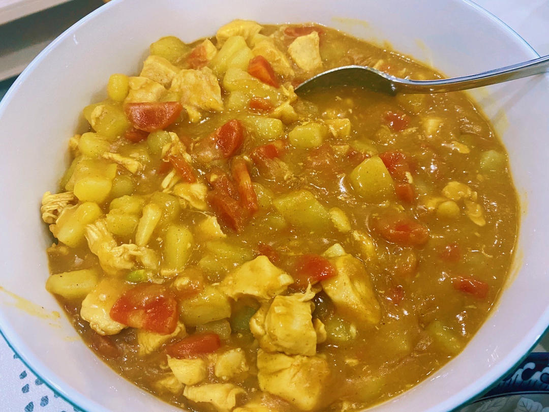咖喱土豆🥔，简单易做，下饭神器🍚