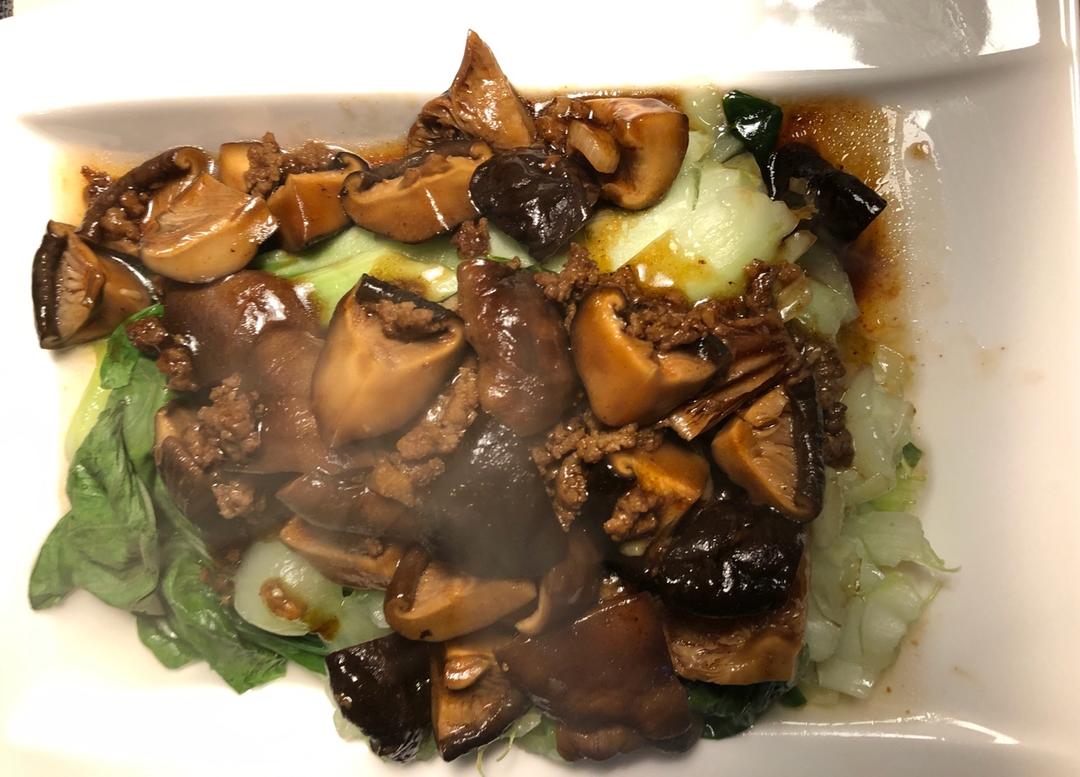 蚝油香菇小油菜