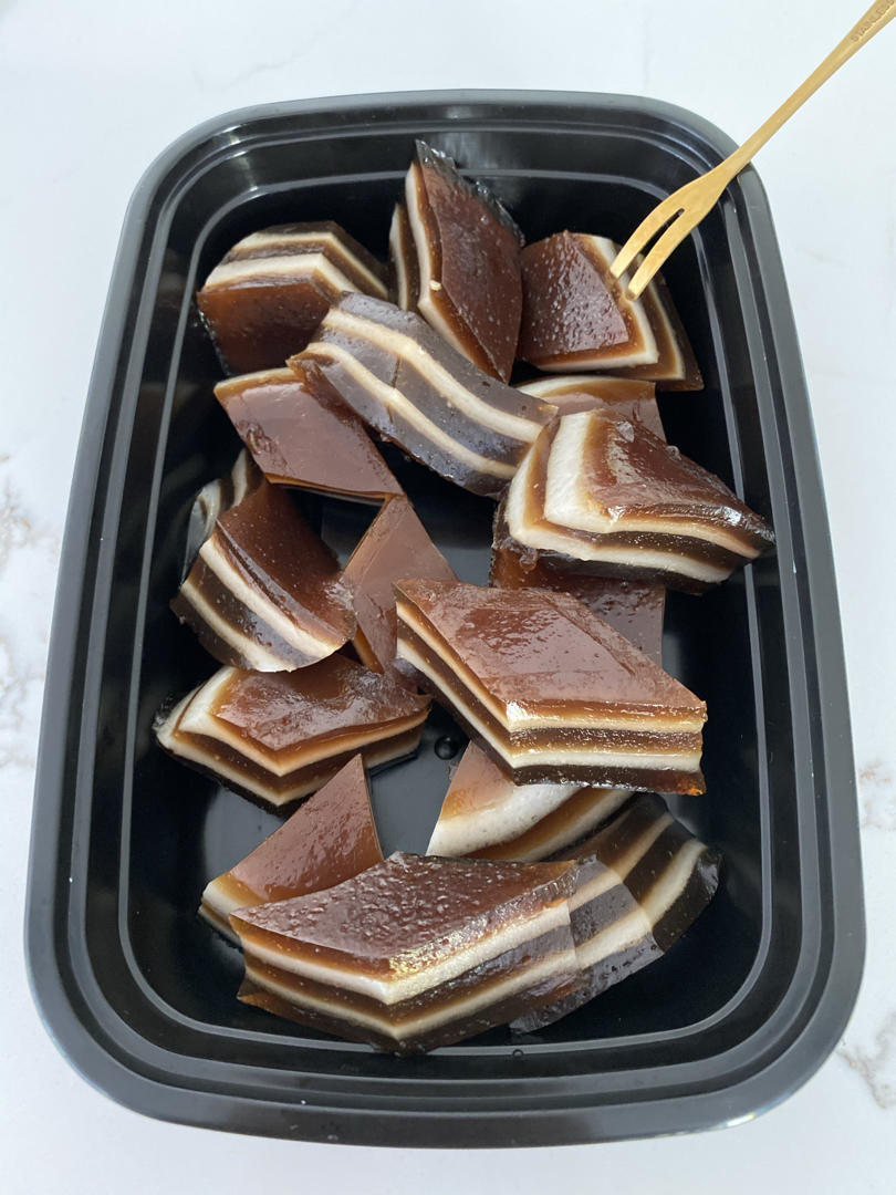 咖啡椰汁马蹄糕做法，千层马蹄糕制作流程，糕点详细教程