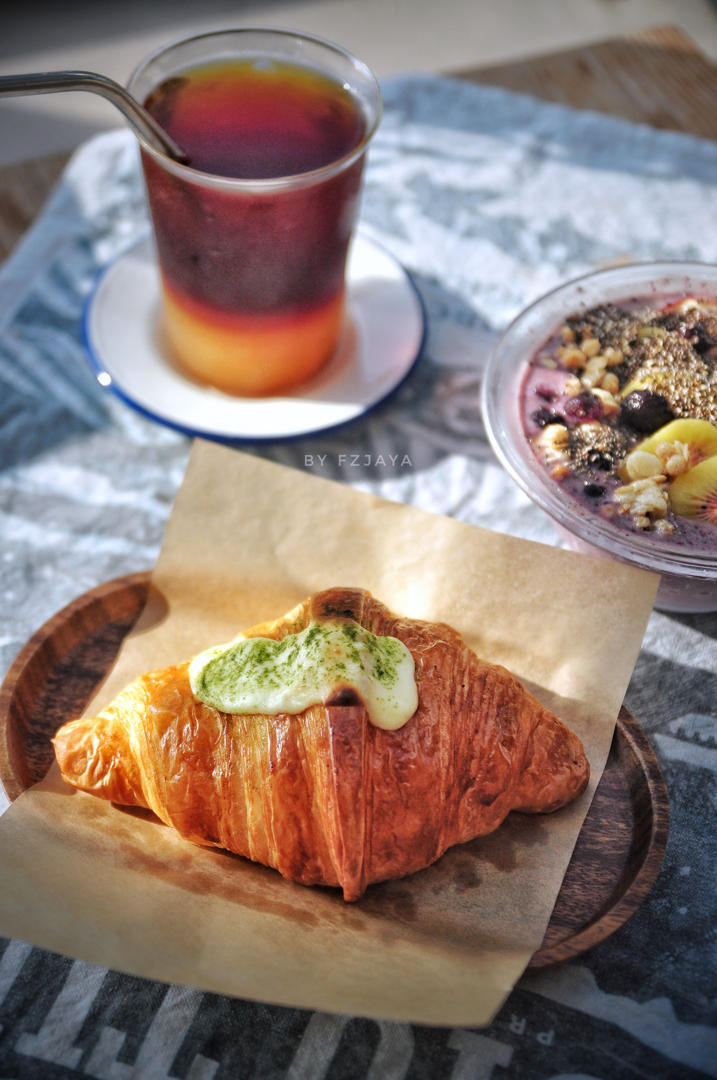 fzjaya做的可颂 羊角面包 丹麦面包