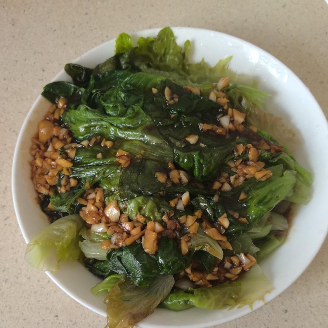 蚝油生菜
