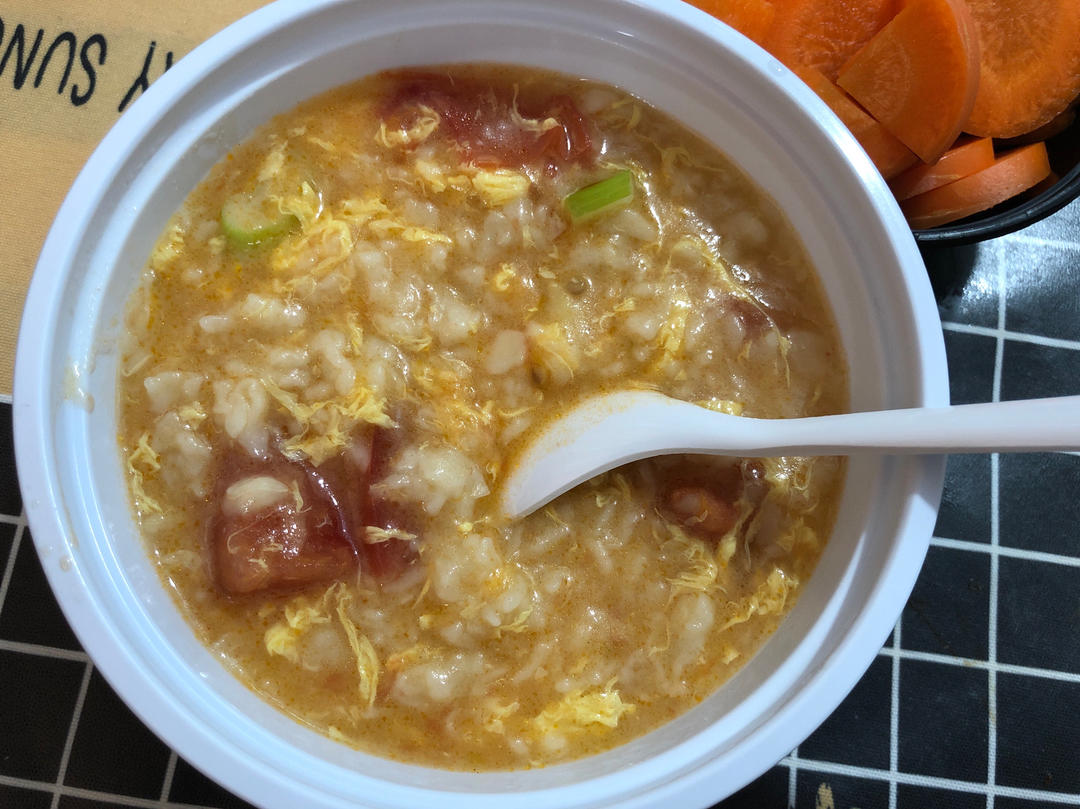 简单早餐-疙瘩汤