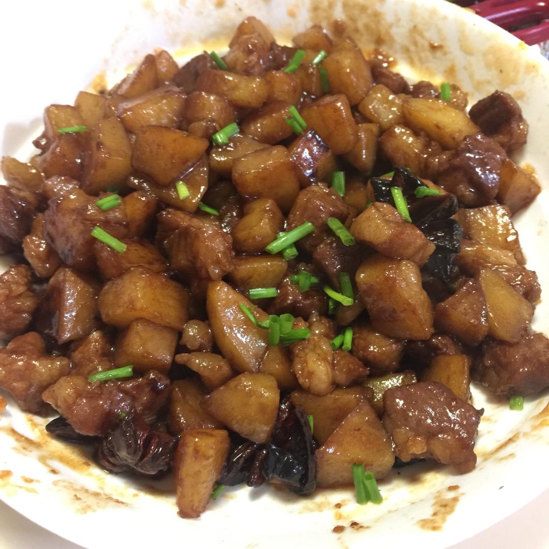 土豆烧肉