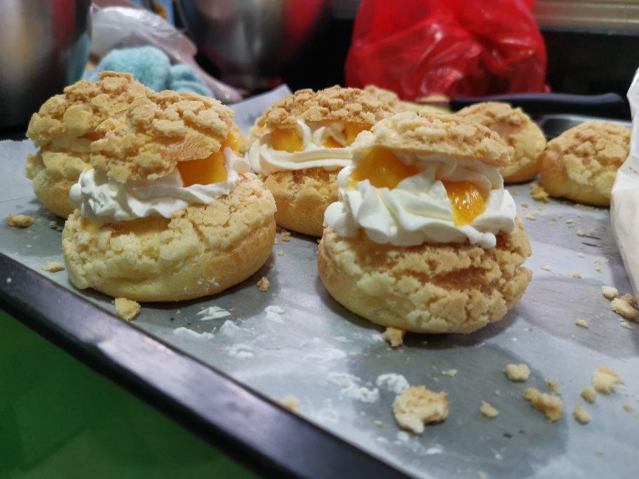 十分美味的酥皮泡芙