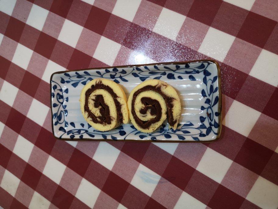 可可旋风蛋糕卷（视频）