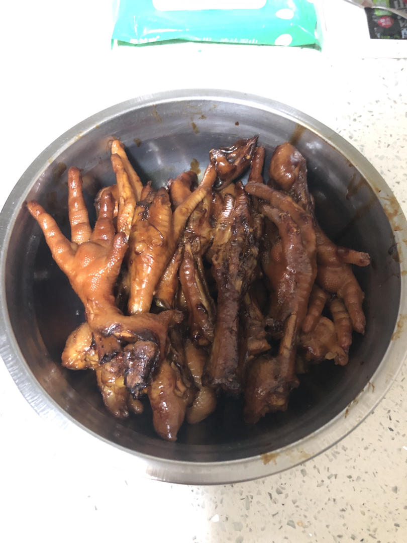 卤鸡爪