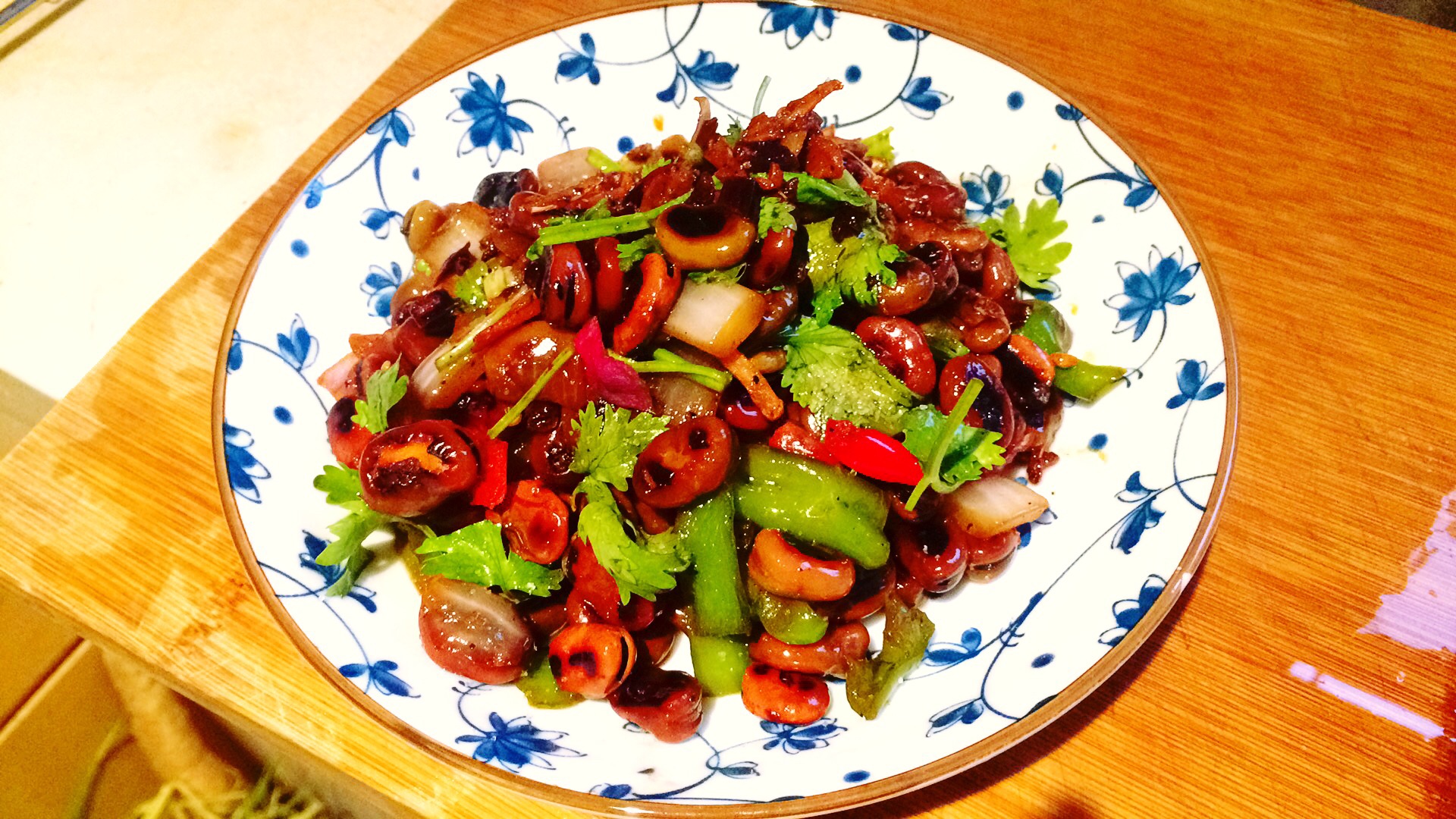 下酒菜：炒豌豆的做法