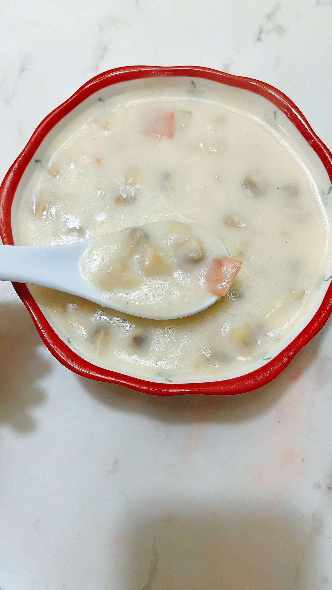 奶油蘑菇浓汤（小朋友超爱）