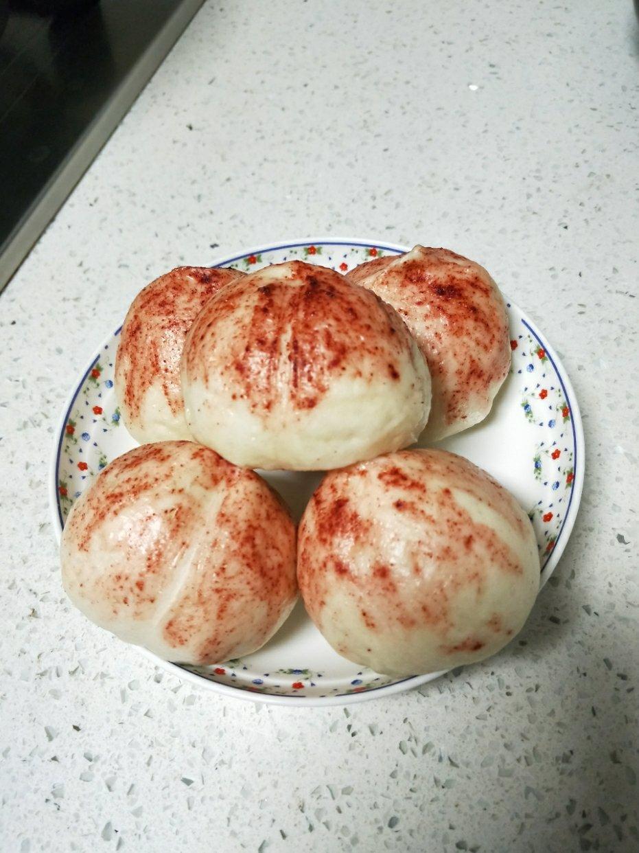 寿桃馒头（水蜜桃馒头）