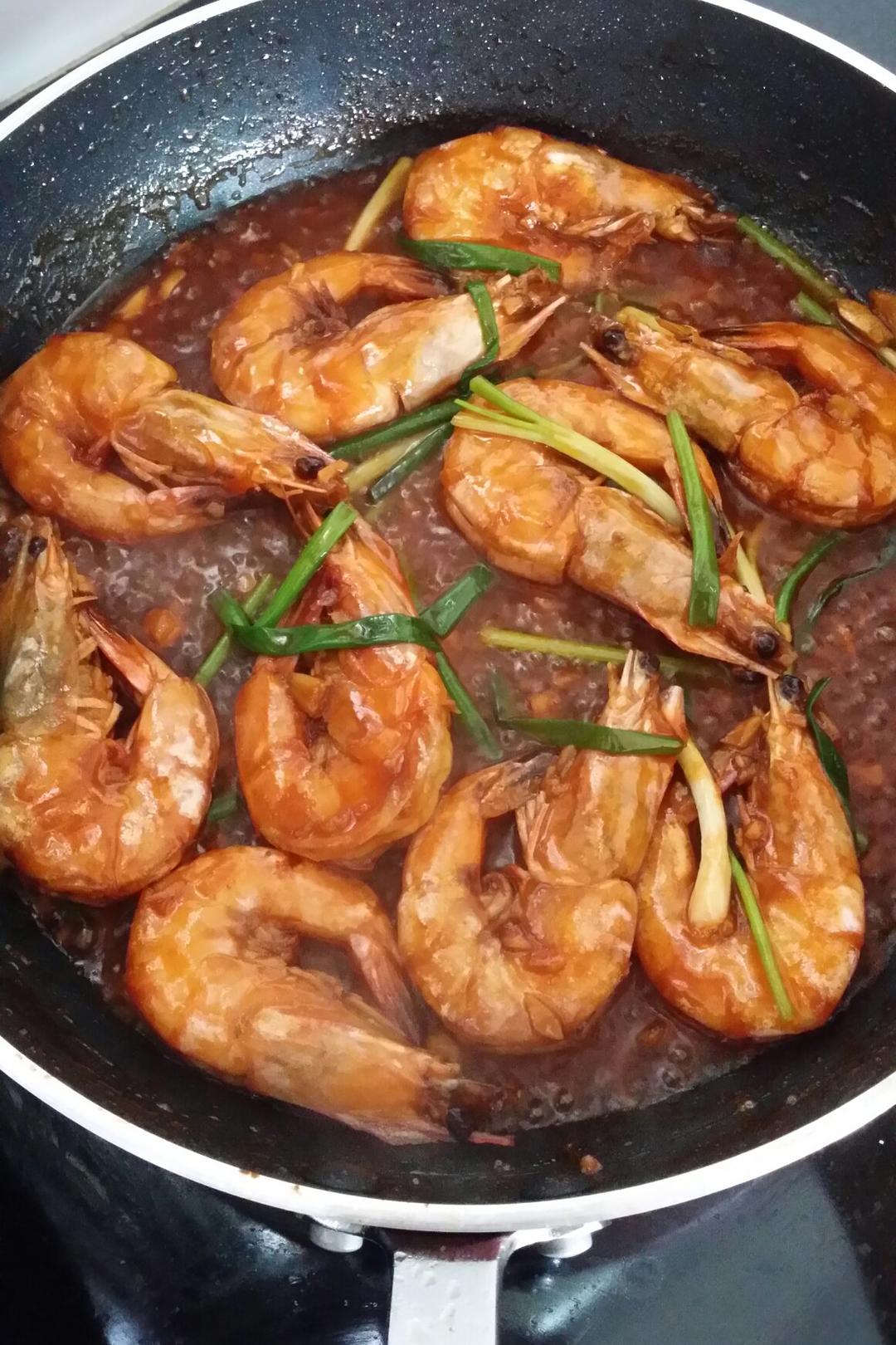 飘飘3387做的油焖大虾