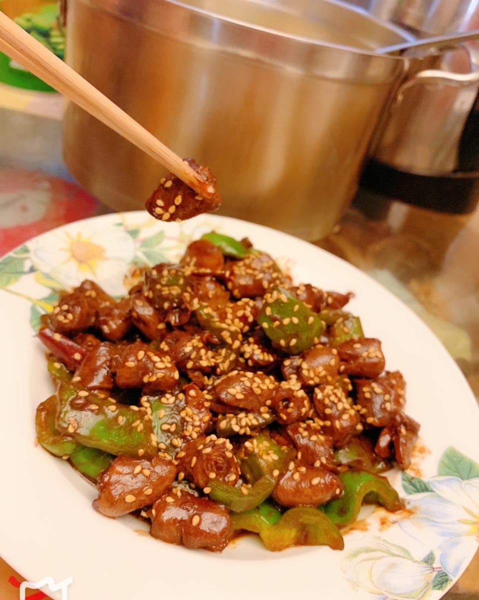 孜然鸡心