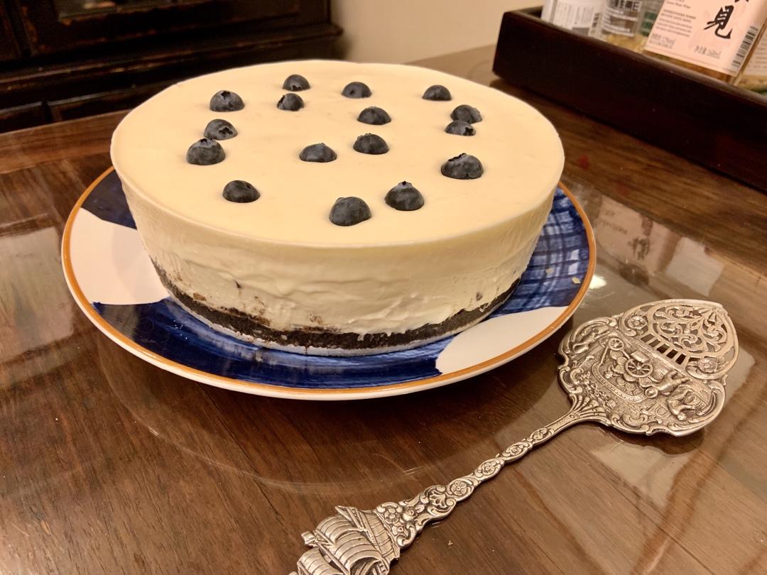 酸奶芒果慕斯蛋糕简易版（普通8寸活底）