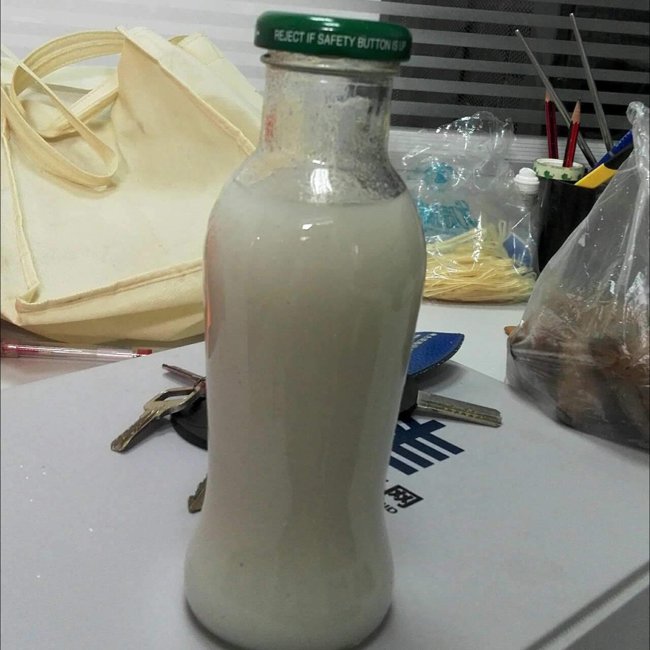 山药薏米豆浆
